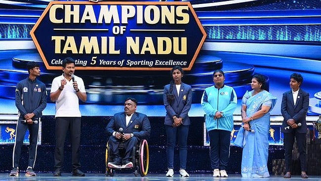 தமிழ்நாட்டு வீரர்களின் கனவை நனவாக்கும் தமிழ்நாடு சாம்பியன்ஸ் அறக்கட்டளை: துணை முதலமைச்சர் உதயநிதி பேச்சு!