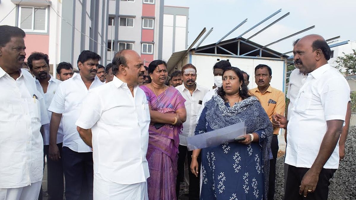 சென்னையில் 4035 புதிய அடுக்குமாடி குடியிருப்புகள் : 2 அமைச்சர்கள் ஆய்வு!