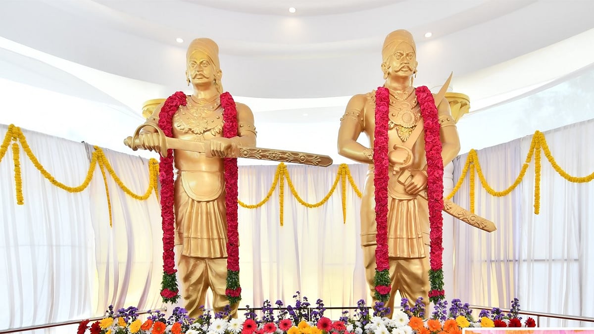 சிவகங்கையில் மருது சகோதரர்கள் திருவுருவச் சிலை : திறந்து வைத்தார் முதலமைச்சர் மு.க.ஸ்டாலின்!