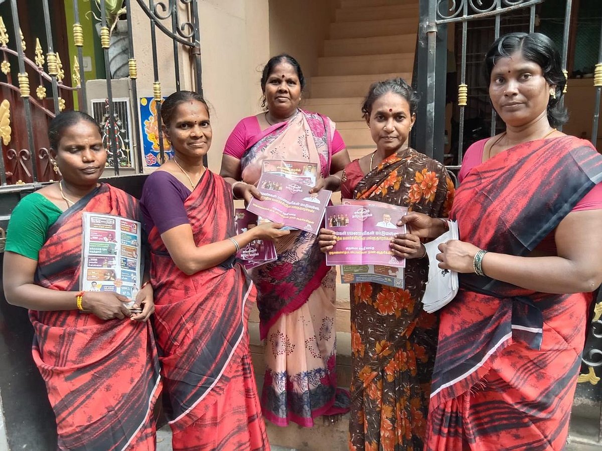 முதல் நாளே 120 தொகுதிகள்... வீடு வீடாக பரப்புரை... களத்தில் இறங்கியது ஸ்டாலினின் மகளிர் படை!