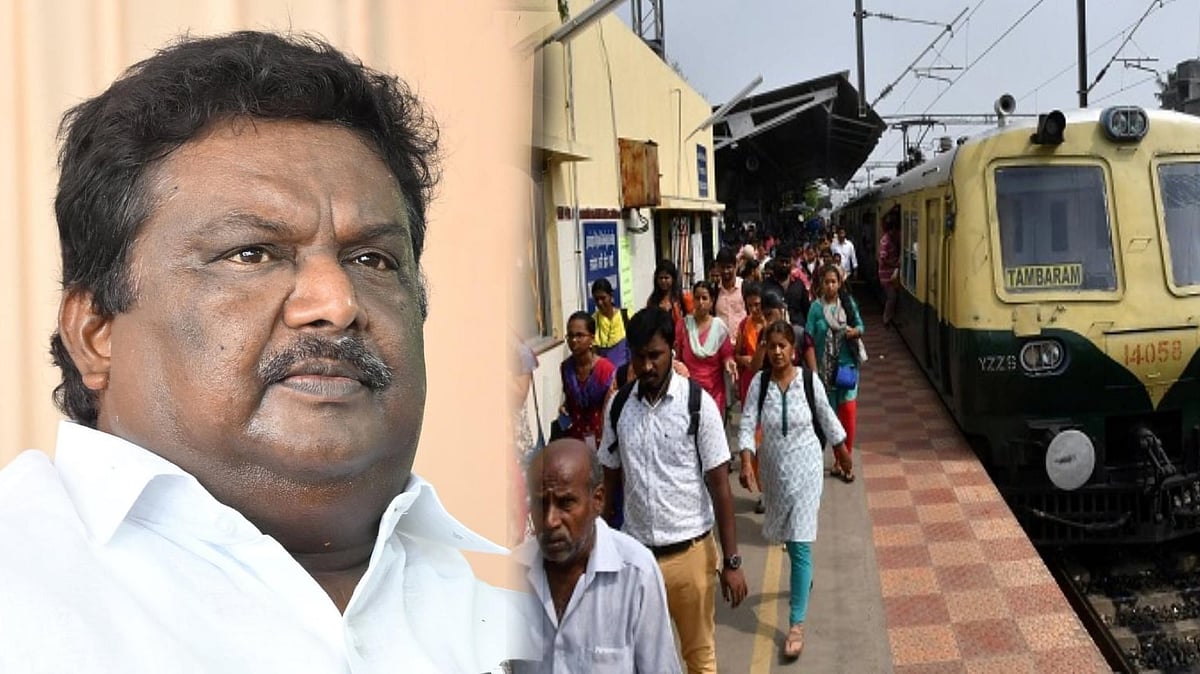 புறநகர் ரயில் ரத்து - தென்னக ரயில்வேயின் அலட்சியம்.. கேட்காமலேயே அரசு பேருந்து சேவை: அமைச்சர் சிவசங்கர்!