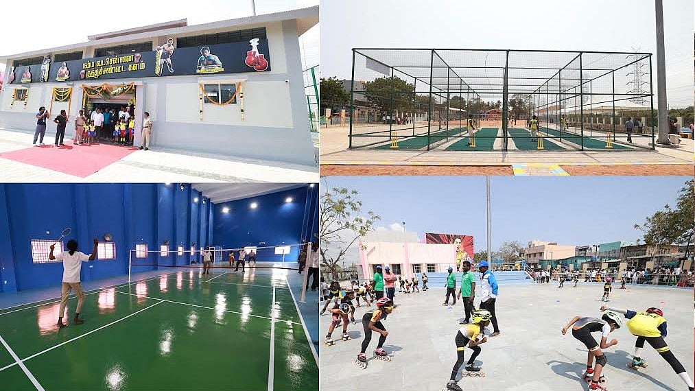 கொருக்குப்பேட்டையில் கலைஞர் நூற்றாண்டு விளையாட்டு வளாகம்: எண்ணூர் கத்திவாக்கத்தில் ஆரம்ப சுகாதார நிலையம்!