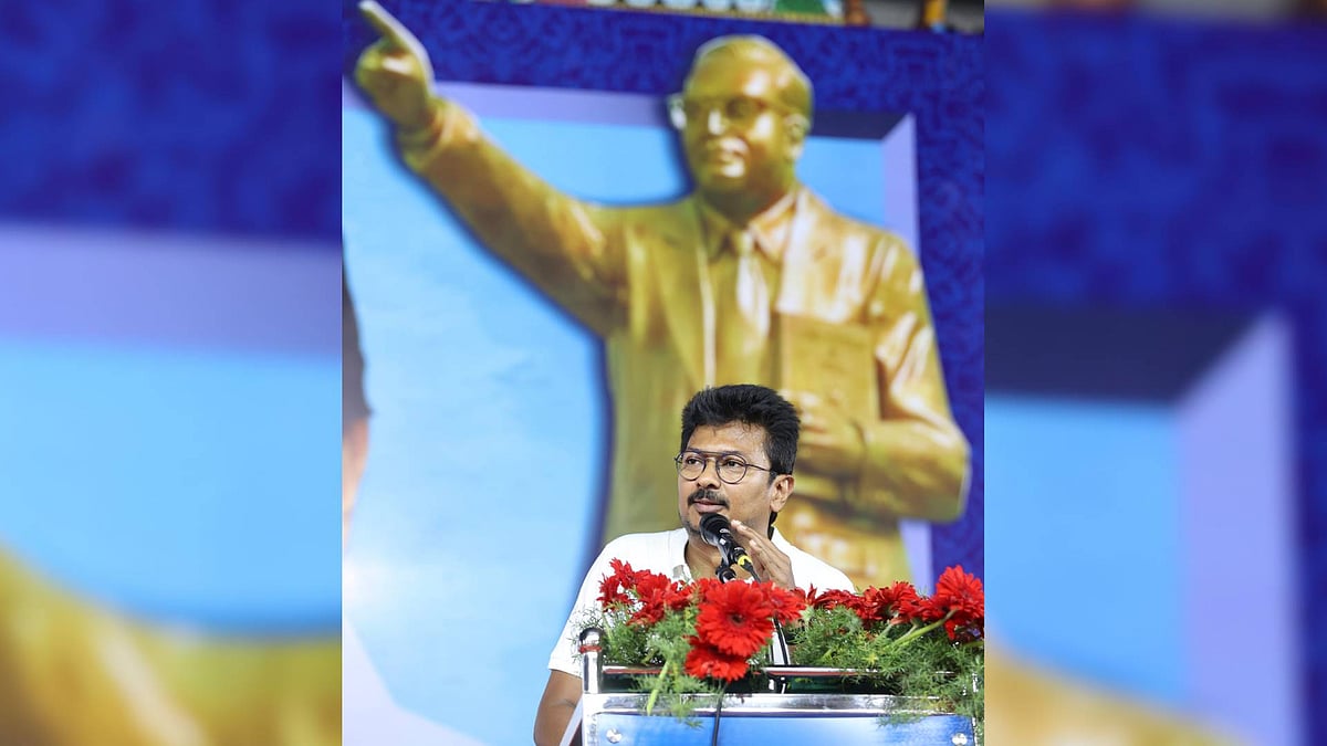 “தமிழ்நாட்டில் அம்பேத்கரியத்தை காப்பாற்ற, பாசிச - அடிமைக் கூட்டத்தை வீழ்த்துவோம்!”: உதயநிதி ஸ்டாலின் உரை!