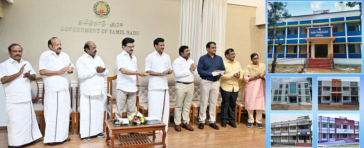 அரசுப் பள்ளிகளில் வகுப்பறை முதல் கழிவறைகள் வரை.. திறந்து வைத்தார் முதலமைச்சர் மு.க.ஸ்டாலின்!