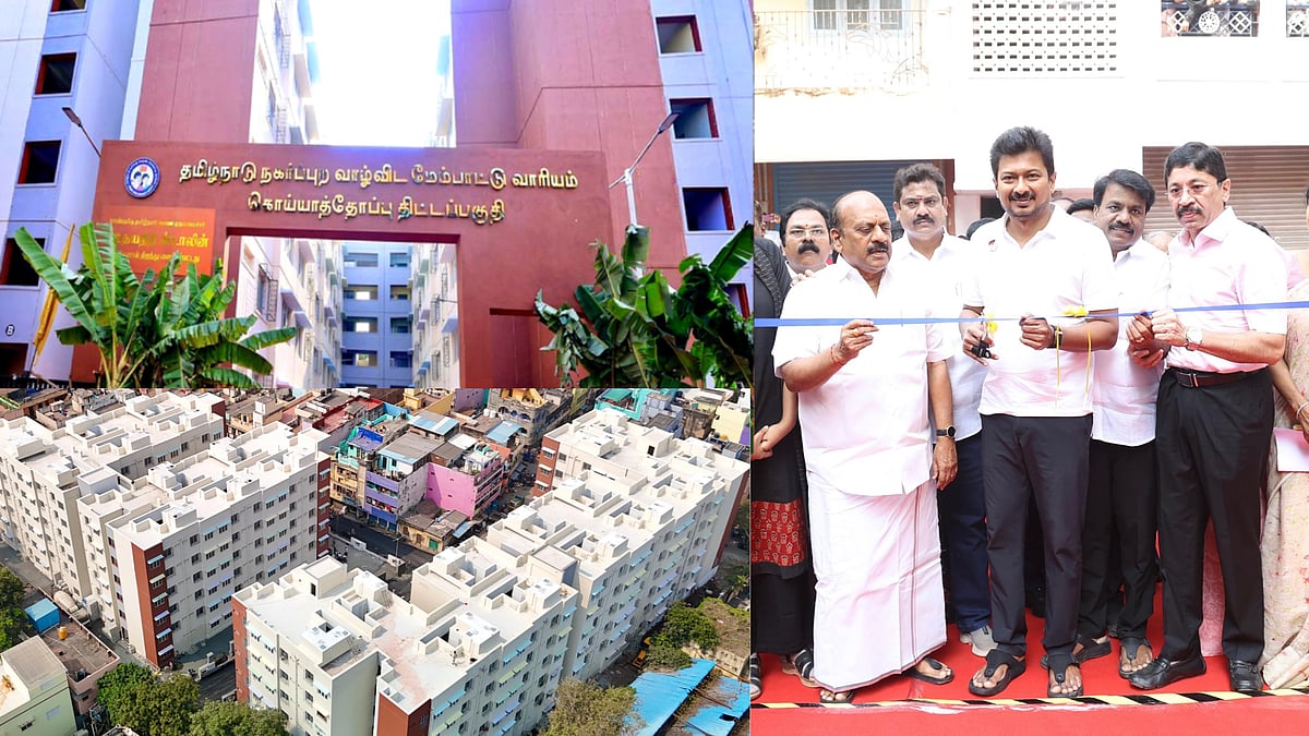 சேப்பாக்கம் தொகுதியில் ரூ.152 கோடியில் 852 குடியிருப்புகள்... மகிழ்ச்சி பூரிப்பில் மக்கள்!