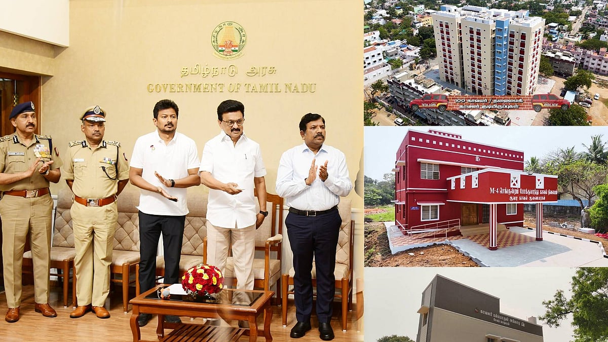 காவல்துறையினருக்கு 2,138 அடுக்குமாடிக் குடியிருப்புகள் : 22 காவல் பயிற்சி மையங்கள்!