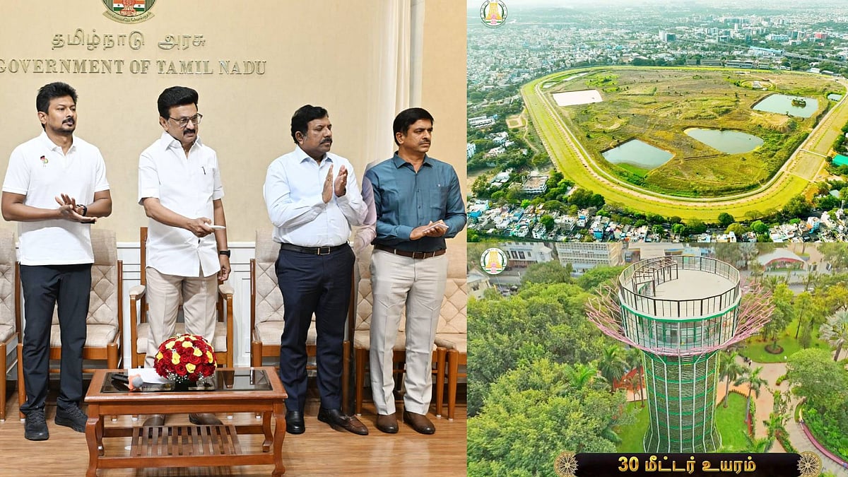 இந்தியாவிலேயே முதன் முறை : சென்னையில் முதலமைச்சர் மு.க.ஸ்டாலின் திறந்து வைத்த Super Tree Tower!