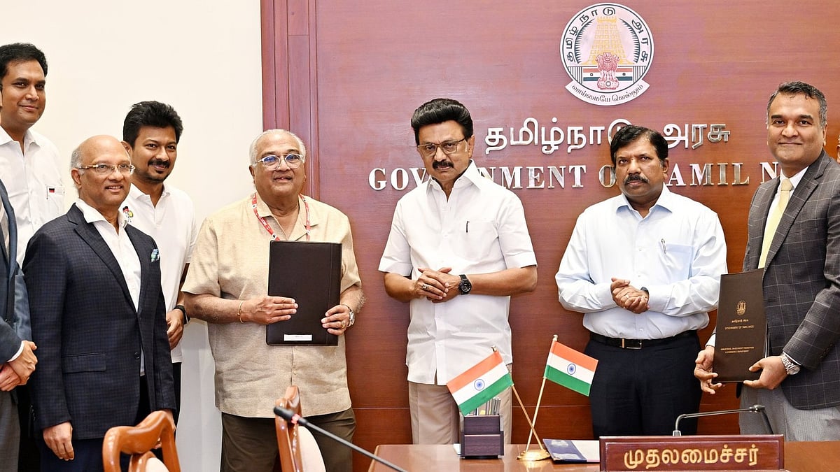 சிவகங்கையில் ரூ.5,300 கோடி முதலீடு செய்யும் MRF நிறுவனம்!: முதல்வர் முன்னிலையில் புரிந்துணர்வு ஒப்பந்தம்!