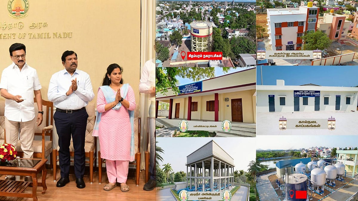 தமிழ்நாடு முழுவதும் ரூ.655 கோடியில் 19 புதிய திட்டப் பணிகள் : அடிக்கல் நாட்டினார் முதல்வர் மு.க.ஸ்டாலின்!