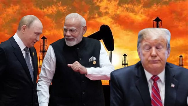 கச்சா எண்ணெய் விவகாரம் : “டெல்லிக்கு தலைநகர் அமெரிக்காவா?” - முரசொலி தலையங்கம் ஆதங்கம்!