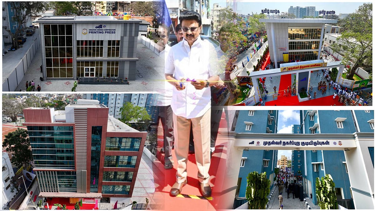 சென்னையில் 700 அடுக்குமாடி குடியிருப்புகள், திருமண மாளிகை, அச்சகம் ஆகியவை திறப்பு! : முழு விவரம் உள்ளே!