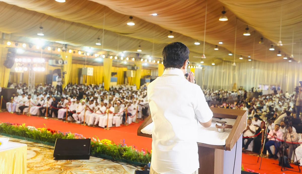 “இஸ்லாமியர்களின் உரிமைக்காக முதல் ஆளாக குரல் கொடுப்பது தி.மு.க. தான்” : முதலமைச்சர் மு.க.ஸ்டாலின் பேச்சு!