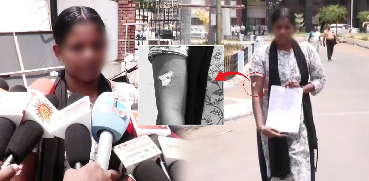 வேறு பெண்ணுடன் உறவு... தட்டிக்கேட்ட இளம்பெண்ணுக்கு நேர்ந்த கொடுமை... அதிமுக பிரமுகர் மீது புகார்!