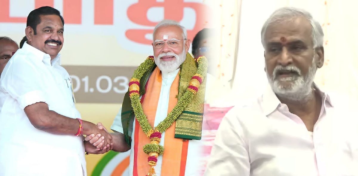 “NDA கூட்டணிக்கு தலைமை தாங்குவது யார்? அ.தி.மு.க.வா? அல்லது பா.ஜ.க.வா?” : அமைச்சர் சேகர்பாபு கேள்வி!