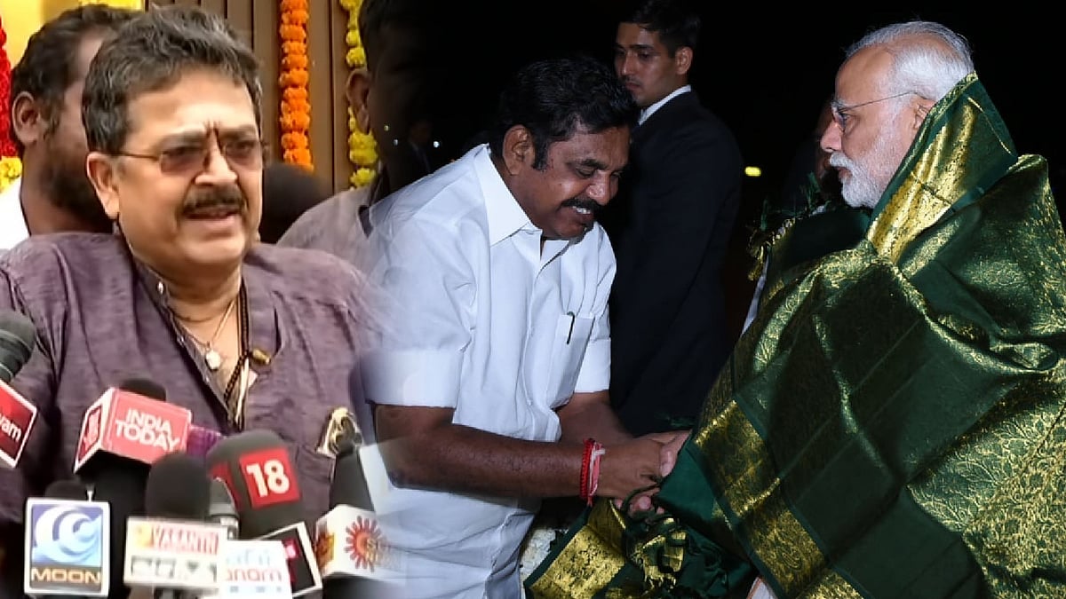 “பாஜக ஒரு பாறாங்கள்.. அதை கட்டிக்கொண்டு தண்ணீரில் விழுந்தால்...” - நடிகர் எஸ்.வி.சேகர் தாக்கு!