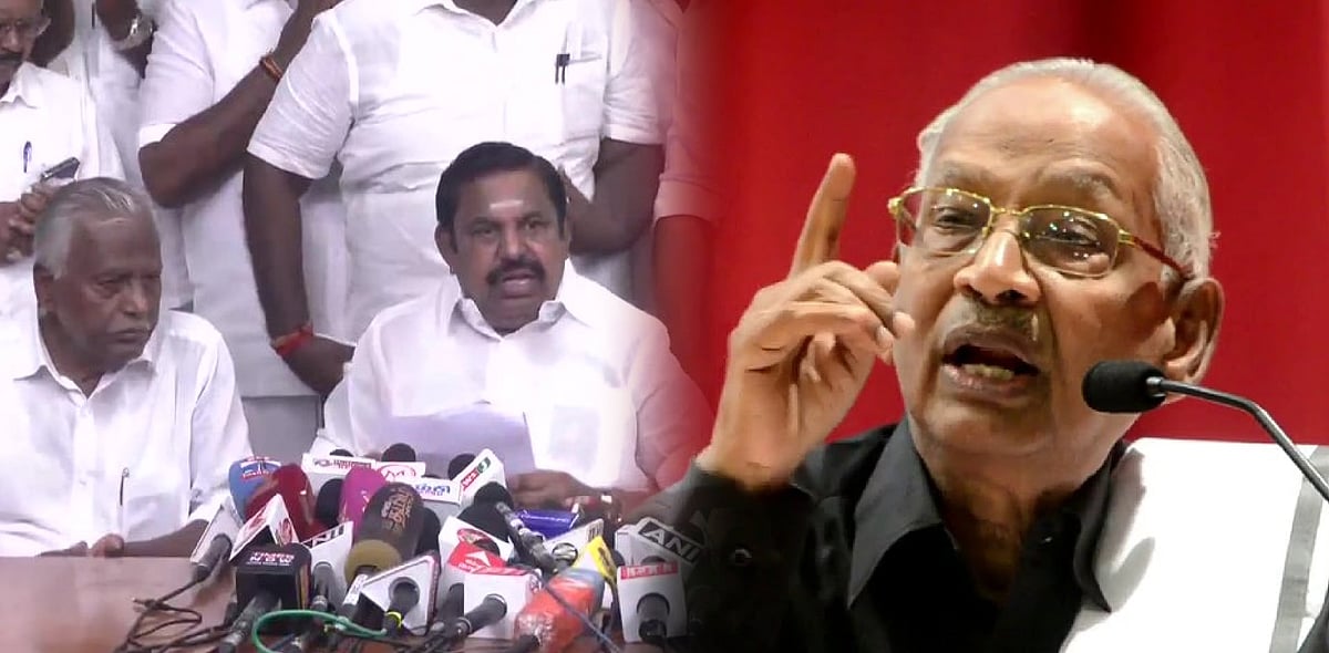 ரூ.80 ஆயிரம் கோடிக்கு எங்கே போவார்கள்? : அ.தி.மு.க-வின் தேர்தல் அறிக்கையை விமர்சித்த  கி.வீரமணி!