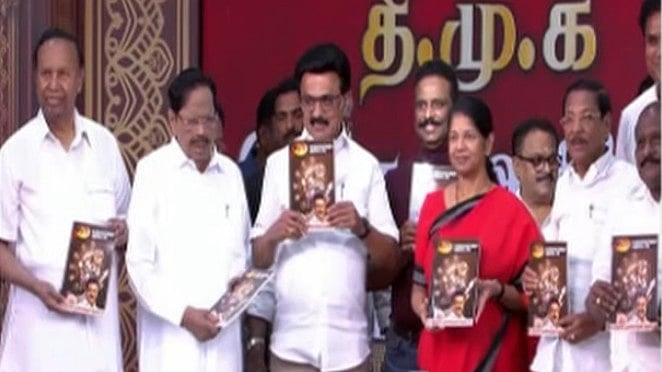 தி.மு.க-வின் தேர்தல் அறிக்கையை வெளியிட்ட முதலமைச்சர் மு.க.ஸ்டாலின் : 51 முக்கிய அம்சங்கள்!