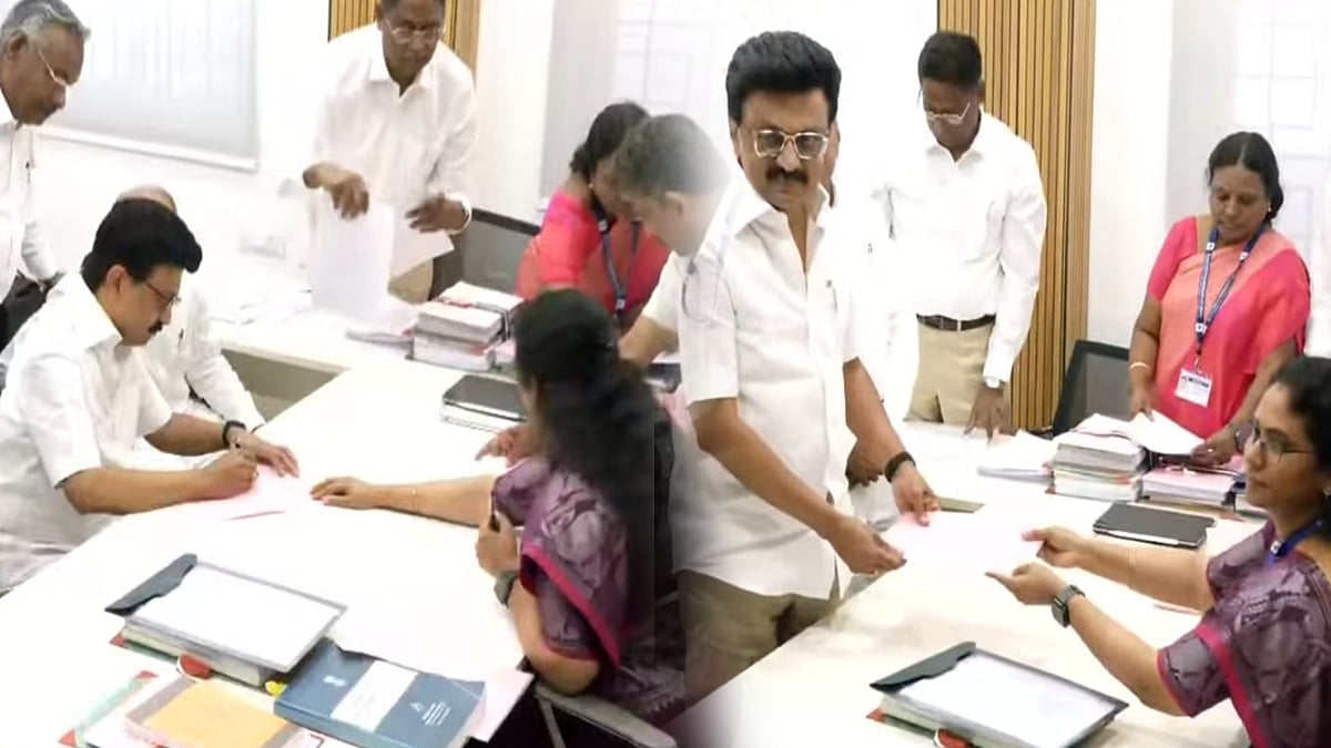 17வது சட்டப்பேரவை தேர்தல்.. தொடர்ந்து 4வது முறை கொளத்தூரில் போட்டி - வேட்புமனு தாக்கல் செய்த முதலமைச்சர்!