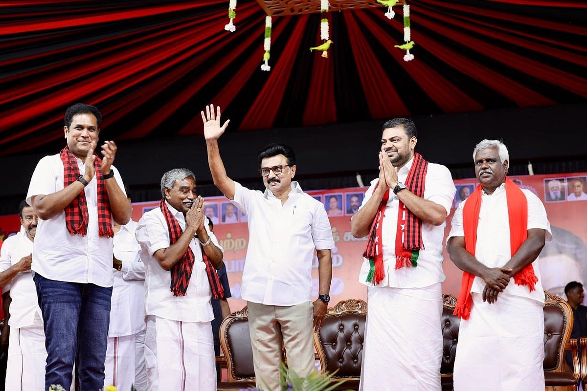 திருவாரூரின் ஆர்ப்பரிப்போடு தேர்தல் பிரச்சாரத்தை தொடங்கிய முதலமைச்சர் மு.க.ஸ்டாலின்! - முழு உரை உள்ளே!