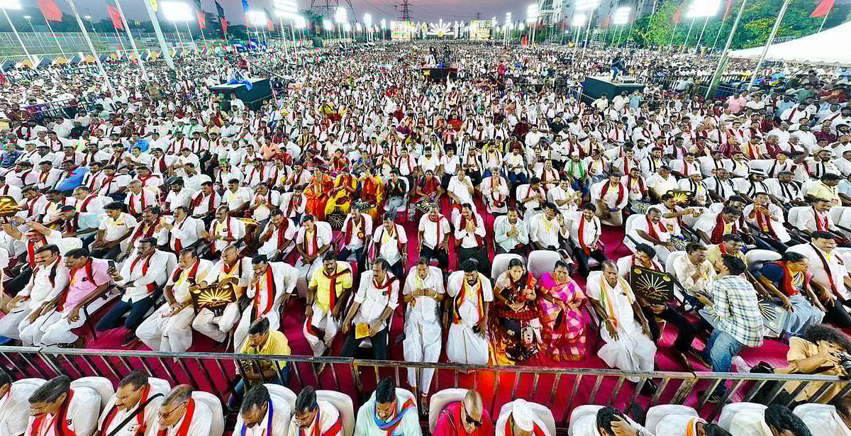 “பழனிசாமி, RSS சாமிகள் விடும் சாபங்களெல்லாம் எங்களை ஒன்றும் செய்யாது!” : முதலமைச்சர் மு.க.ஸ்டாலின் உரை!