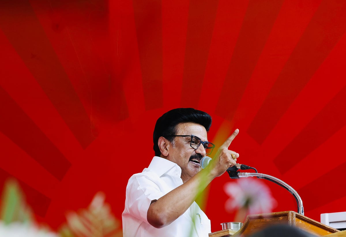 ”N.D.A. எனும் பேரிடர்.. டெல்லி அடிமை தான் பழனிசாமி!”
புதுக்கோட்டையில் அனல் பறந்த முதலமைச்சரின் பேச்சு!