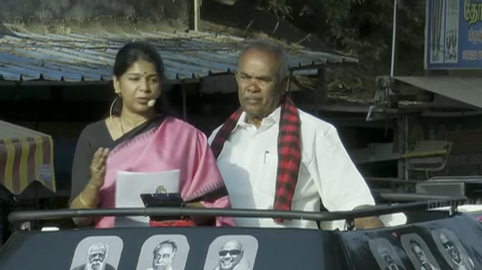 இந்தியாவிலேயே பெண்கள் அதிகமாக வேலைக்குச் செல்லும் மாநிலம் தமிழ்நாடு : ராதாபுரத்தில் கனிமொழி MP பேச்சு!