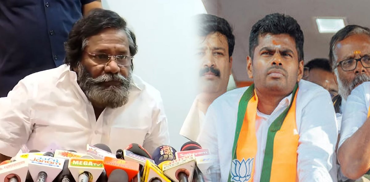 குடிநீர் விவகாரம் : நாட்டக்குடி கிராமம் குறித்த அண்ணாமலையின் பொய் பிரச்சாரம்... அம்பலப்படுத்திய கருணாஸ்!