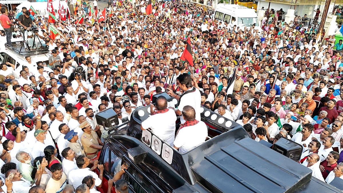 #Delimitation இந்தியாவின் தென் முனையில் இருந்து உரிமைக் குரல் எழுப்புவோம் : துணை முதலமைச்சர் உதயநிதி!