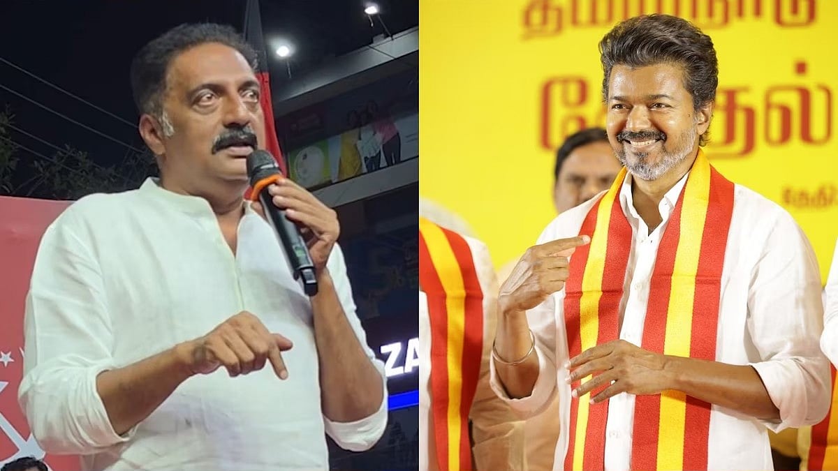 விஜய்  தமிழ்நாட்டு மக்களுக்காக எந்த போராட்டக் களம் வந்துள்ளார்? : நடிகர் பிரகாஷ்ராஜ் கேள்வி!