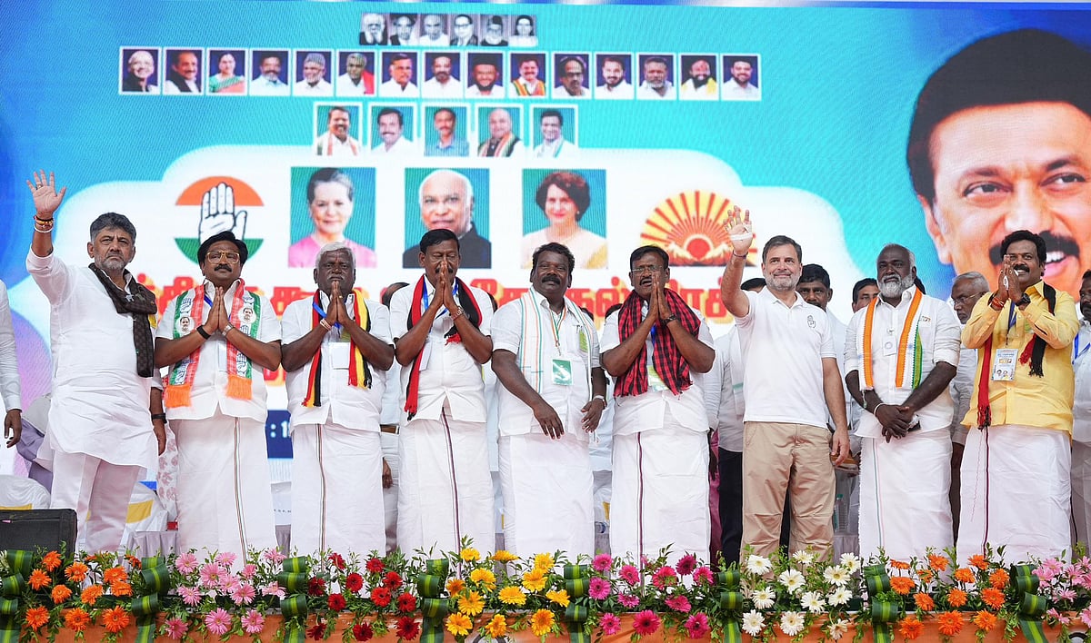 “பா.ஜ.க-வுக்கு எப்போதும் தமிழ்நாடு அடிபணியாது” : தேர்தல் பரப்புரையில் ராகுல் காந்தி எம்.பி பேச்சு!