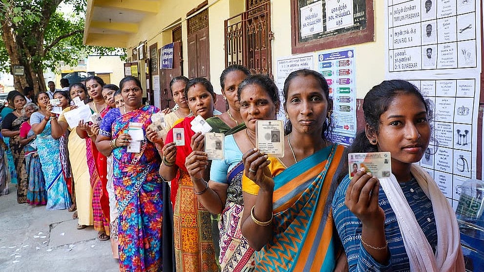 தமிழ்நாடு தேர்தல் வரலாற்றில் புதிய சாதனை.. 84% தாண்டிய வாக்குப்பதிவு!