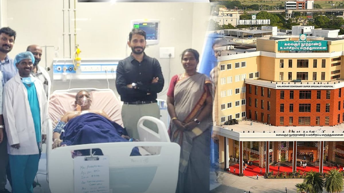 கூலித் தொழிலாளிக்கு மறுவாழ்வு அளித்த கலைஞர் நூற்றாண்டு மருத்துவமனை : நடந்தது என்ன?