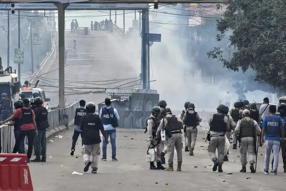 ”மணிப்பூரில் தொடரும் மோதல்.. இரும்பு மனிதர் அமித்ஷாவின் அக்கறையின்மையா? தகுதியின்மையா?” - முரசொலி கேள்வி!