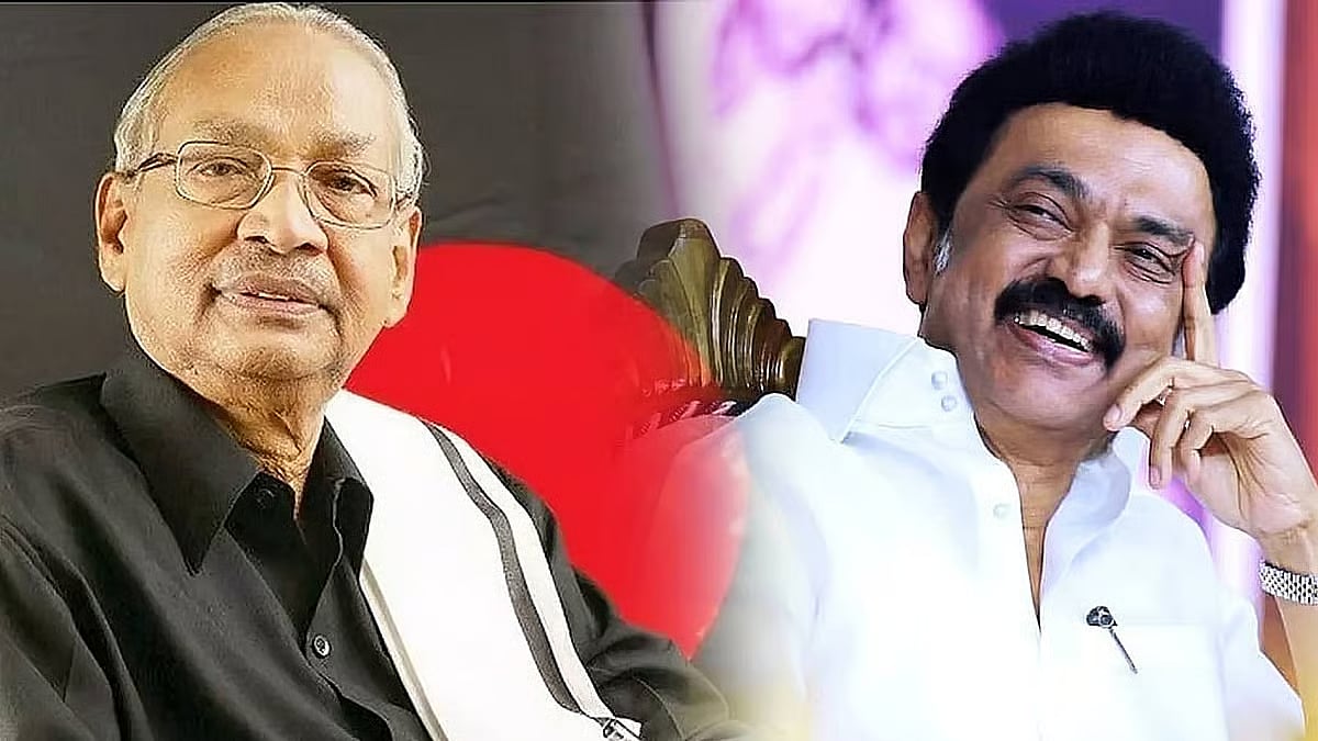 “நெருப்பாற்றில் நீந்தி மீண்டெழுபவர் தி.மு.க தலைவர்  மு.க.ஸ்டாலின்” : தி.க தலைவர் ஆசிரியர் கி.வீரமணி!