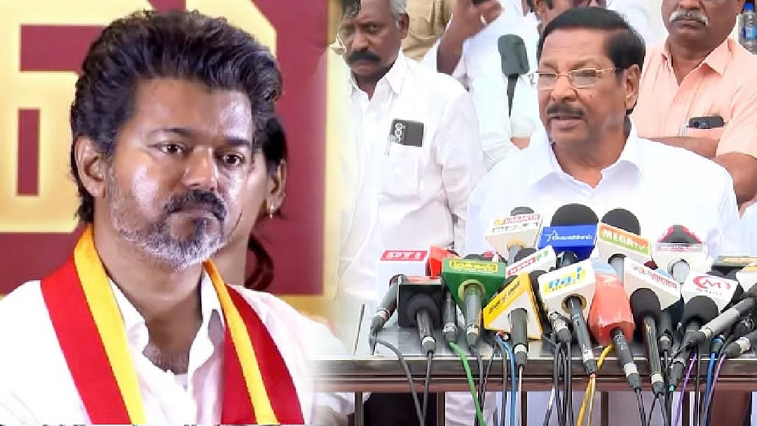 “த.வெ.க.வினால் தலைகுனியும் தமிழ்நாடு” : தி.மு.க அமைப்பு செயலாளர் ஆர்.எஸ்.பாரதி குற்றச்சாட்டு!