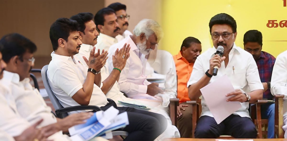 மக்களுக்கு நன்றி.. தலைவருக்கு அதிகாரம்.. : தி.மு.க எம்.எல்.ஏ.க்கள் கூட்டத்தில் தீர்மானம்! (முழு விவரம்)