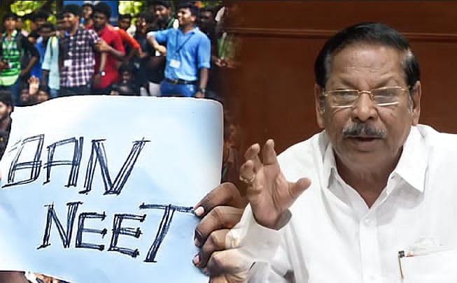 மாணவர்களின் கல்வி கனவை பறிப்பதா? - நீட் எதிர்ப்பு போராட்டத்தில் திமுகவினர் பங்கேற்பு: RS.பாரதி அறிக்கை!