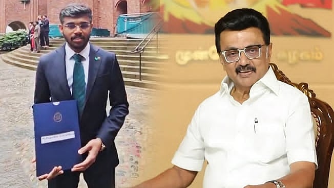 “சங்கரன்கோவில் டூ சுவீடன் - பட்டத்தை சமர்ப்பிக்கிறேன்...” : தென்காசி இளைஞருக்கு மு.க.ஸ்டாலின் வாழ்த்து! 