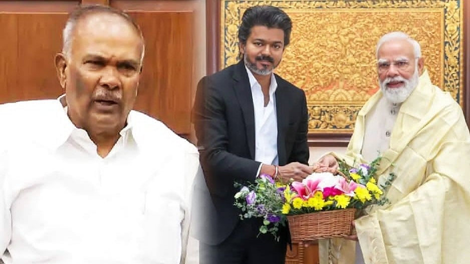 தமிழ்த்தாய் வாழ்த்து - முதலமைச்சர் விஜய் கெஞ்சி இருப்பது மாநில சுயாட்சிக் கொள்கைக்கு எதிரானது : அப்பாவு!