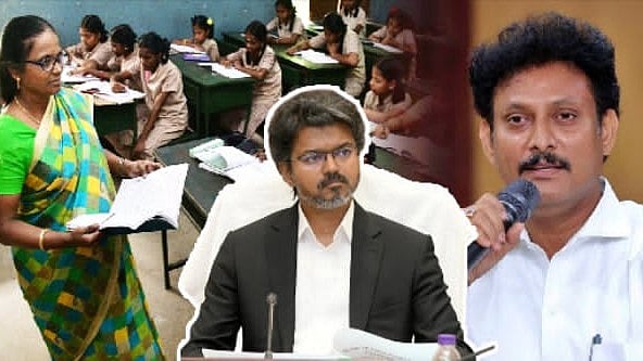 ஆசிரியப் பெருமக்களைப் பாதுகாக்கும் பணியில் உடனே இறங்குங்கள்! வீரவசனம் வேண்டாம் : அன்பில் மகேஸ் பொய்யாமொழி