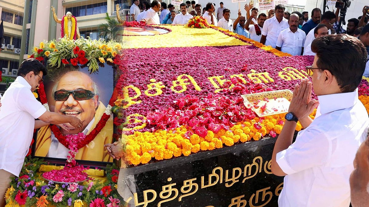 “முத்தமிழறிஞர் கலைஞரின் 103-வது பிறந்தநாள் விழா.. கழகத் தலைவர் மு.க.ஸ்டாலின் மரியாதை” : முழு விவரம்!