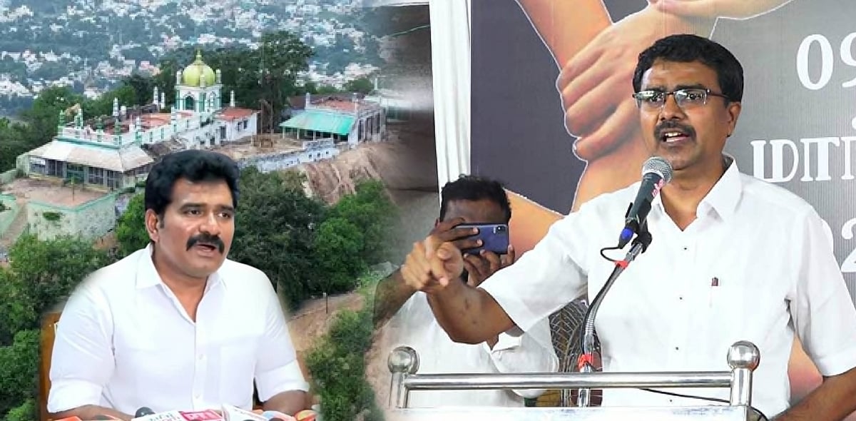 “சிறுபான்மையினரை ஏமாற்றும் தவெக.. திருப்பரங்குன்றத்தில் பழைய நிலை என்றால் எது?” : வாஞ்சிநாதன் கேள்வி!