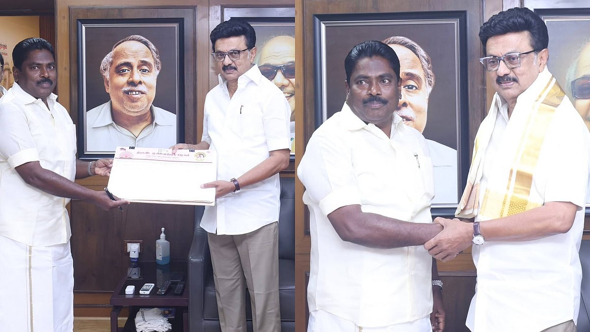 “கழகத் தலைவர் மு.க.ஸ்டாலின் முன்னிலையில்.. திமுக-வில் இணைந்த அதிமுக முன்னாள் அமைச்சர் பெஞ்சமின்”