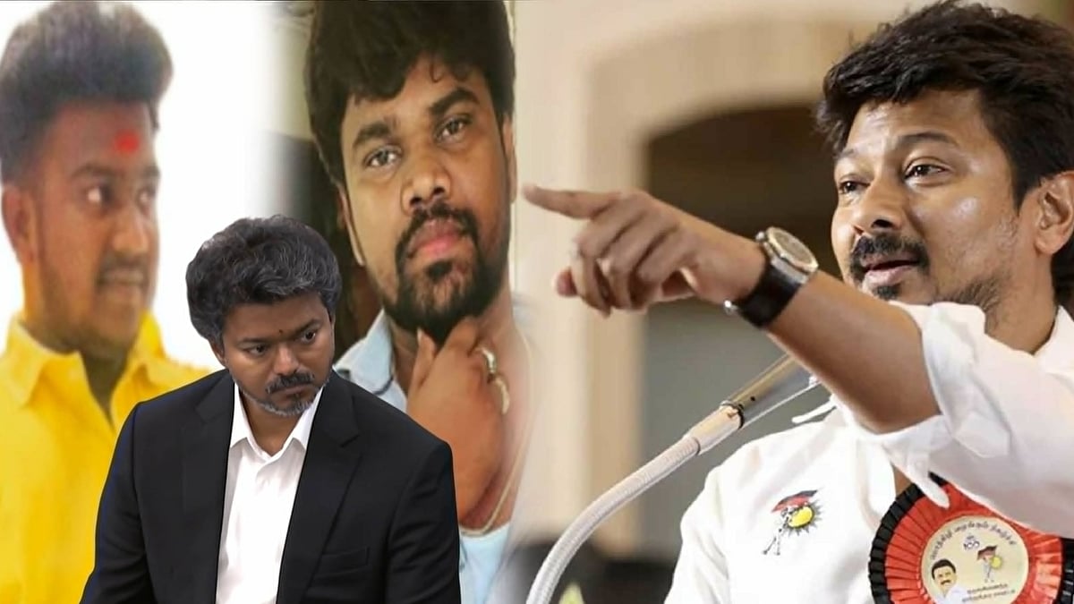 ஸ்ரீவைகுண்டம் விவகாரம் - யார் அந்த மேலிடம்? :  முதல்வர் விஜய்க்கு, உதயநிதி ஸ்டாலின் கேள்வி!
