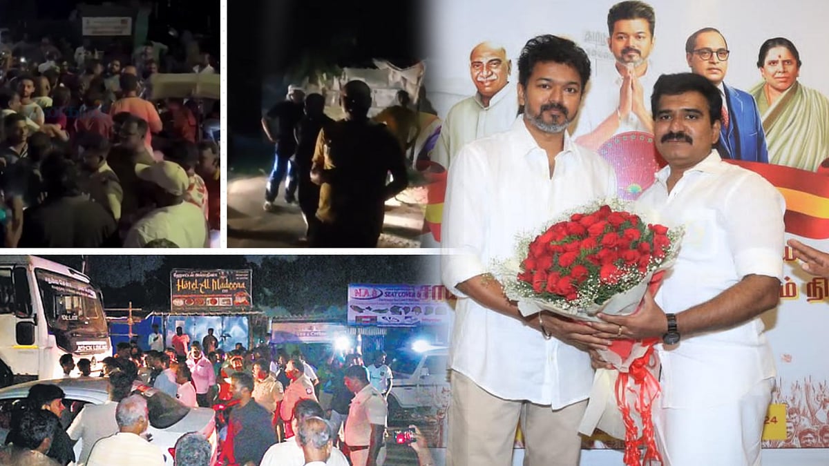 “பகலில் சட்டம் ஒழுங்கு பிரச்சினைகள்.. இரவில் மின்வெட்டு..” : TVK ஆட்சியின் சாதனை - முரசொலி காட்டம்!