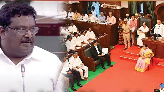 “ஆளுநருக்கு இணக்கமாக செயல்படும் த.வெ.க அரசு : பேரவையில் சிவசங்கர் எம்.எல்.ஏ குற்றச்சாட்டு!