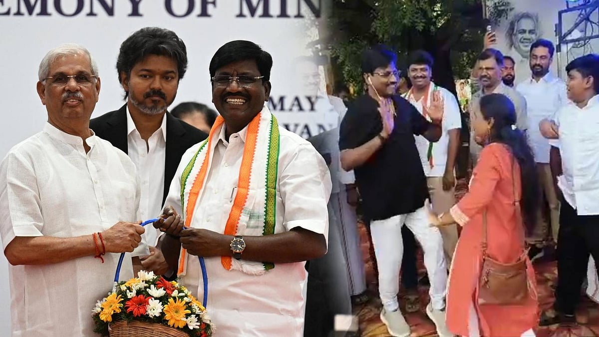 அரசுப் பள்ளியில் ஆபாசப் பாடலுக்கு ஆட்டம் போட்ட அமைச்சர் விஸ்வநாதன் : காணொளி வெளியாகி சர்ச்சை!