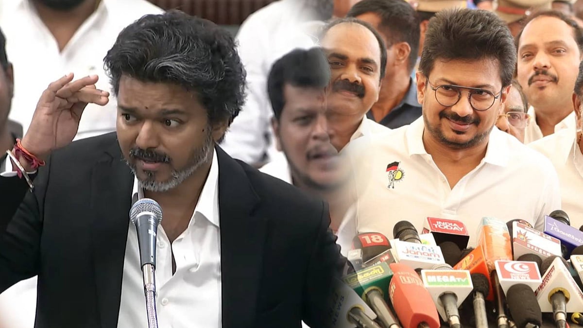 “குட்டிக்கதையா.. கணவனை தேடும் மனைவி கதை தமிழ்நாட்டுக்கே தெரியும்!” - உதயநிதி ஸ்டாலின் கடும் தாக்கு!