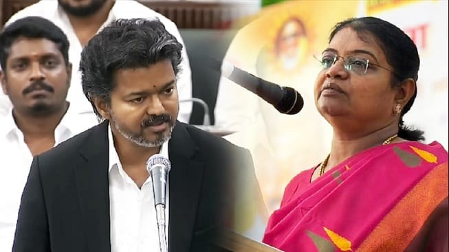 “முதல்வர் விஜய் பேச்சு ஆணவத்தின் உச்சம் ; அதிகாரத் திமிரின் வெளிப்பாடு” : கீதா ஜீவன் கடும் கண்டனம்!