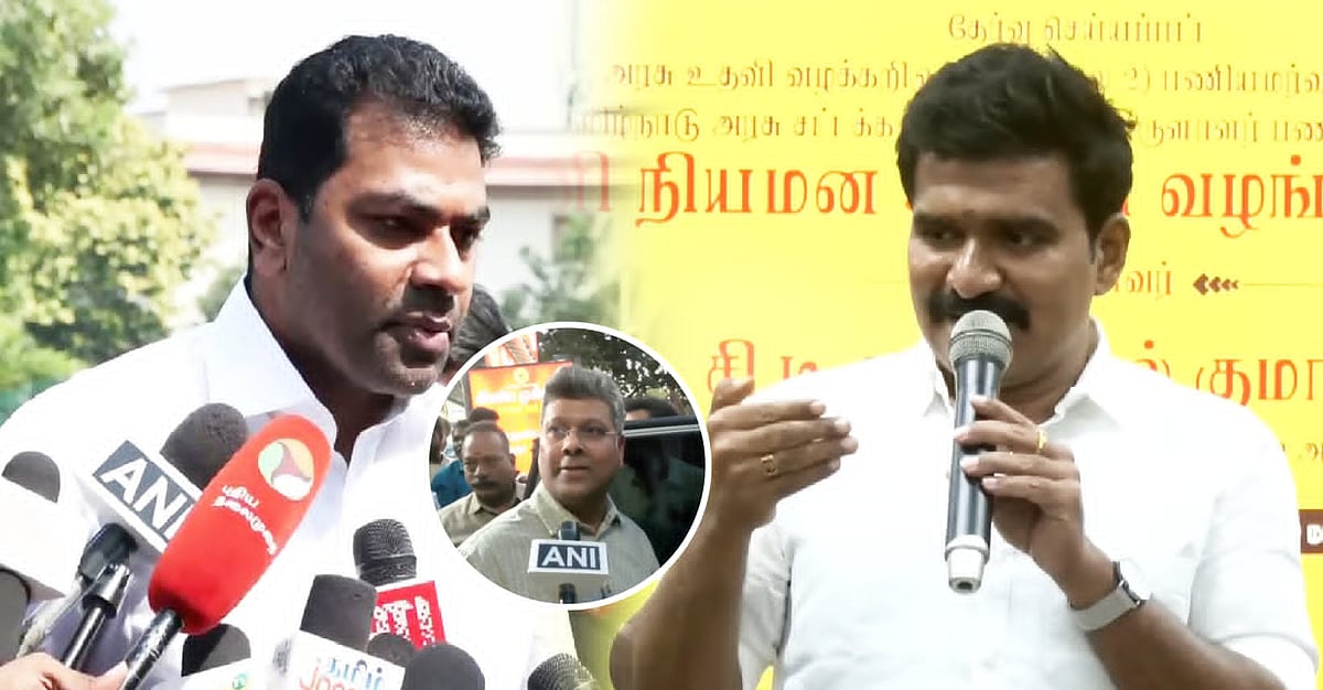 தவெக அமைச்சர்களுக்கு வக்கீல் நோட்டீஸ் அனுப்பிய சபரீசன்... 15 நாட்கள் மட்டுமே கெடு... விவரம் உள்ளே!